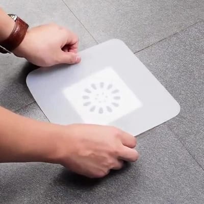 Afvoerplug afdekking - Zuignap stop - Verstopping voorkomen - Plat ontwerp - 4 stuks - Standaard
