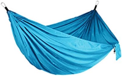 Outdoor Hangmat - Reishangmat - Kampeer Ontspanning - Lichtgewicht Draagbaar - 270 x 140 cm - Hemelsblauw