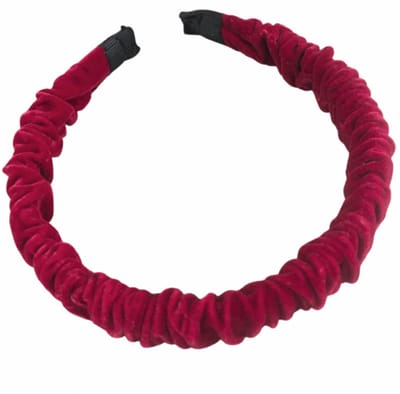 Haarband Fluweel Rood 2.5 cm - Charme Bijoux