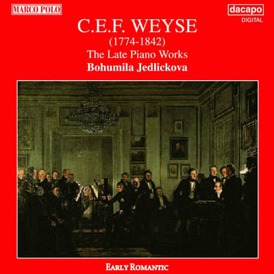 Bohumila Jedlickova - Weyse: The Late Piano Works (CD)