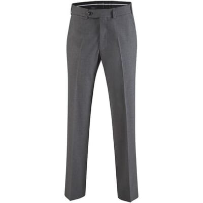 Eurex Heren Flatfrontbroek  Style JAN MID GREY, mediumgrijs, maat 32U