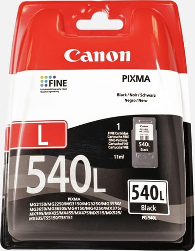 Canon PG-540L - Inktcartridge - Origineel - Hoge capaciteit - Zwart