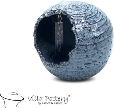 Stelvio, Blauw-zwarte bolpot 20x18