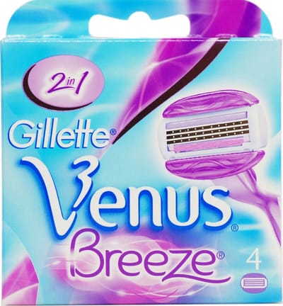 Gillette Venus Breeze Replacement Razorblades