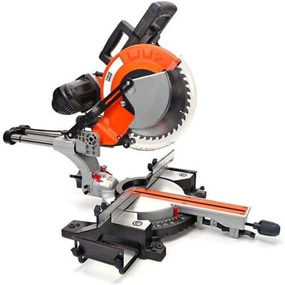 HBM 340 x 90 mm Radiaalzaag, Afkortzaag, Trekzaag met Laser