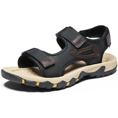 Sandalen Heren Strand Schoenen Echt Leer Zomer Gesloten Teen Casual Schoenen Antislip Platform Leren Sandalen Ademend Sport Outdoor Schoenen 47