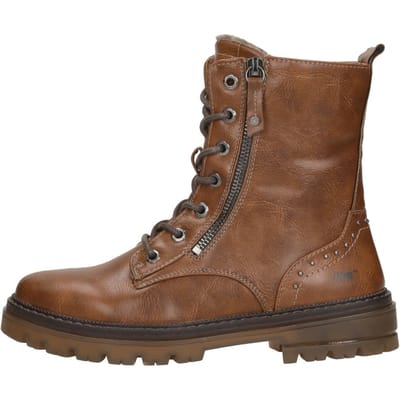 Mustang Veterschoenen Hoog Veterschoenen Hoog - cognac - Maat 37