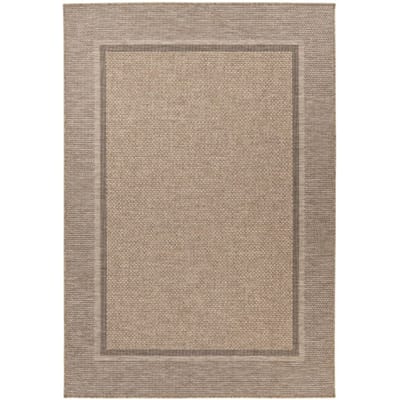 Costa Indoor & Outdoor Vloerkleed - Laagpolig Buitenkleed - Sisal Tapijt - Beige- 80x150 CM