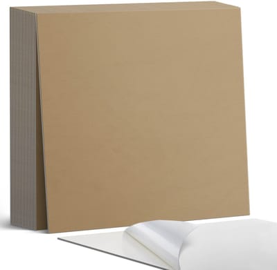 Coloray Plaktegels - Oranje Zelfklevende Tegels - 20 cm x 20 cm - Oranje Plaktegels - 20 stuks - Vierkant PVC Tegels - Plaktegels Badkamer - Plaktegels Vloer - Vinyl Tegels Zelfklevend - Wandtegel Zelfklevend