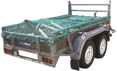 ProPlus - Aanhangwagennet - met - elastisch - koord - 2x3 - m