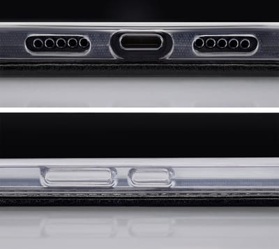 Mobilize Telefoonhoesje geschikt voor Nokia G42 Hoesje | Mobilize Classic Gelly Wallet Bookcase Portemonnee | Pasjeshouder voor 2 Pasjes | Telefoonhoesje voor Pinpas / OV Kaart / Rijbewijs - Zwart