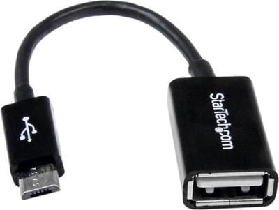 StarTech Micro USB naar USB OTG adapter - M/F - 12 cm USB kabel