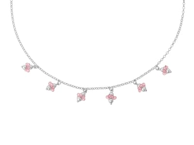 Orphelia Dames 925 Sterling Zilveren Hanger - Zilver ZK-2559