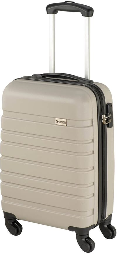 Princess Traveller Singapore - Handbagage Koffer - 55x35x20cm - Lichtgewicht Trolley - Champagne
