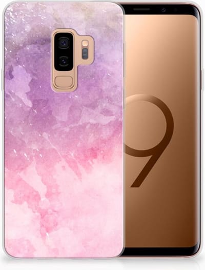 Hoesje maken Samsung Galaxy S9 Plus Pink Purple Paint