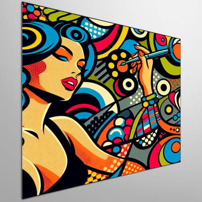 Kunstprint | Wanddecoratie | Dibond | 60 × 60 cm