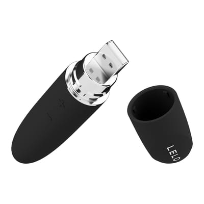 LELO MIA 3 – Persoonlijke Massager – Lipstickvibrator – 8 Genotsstanden – Black
