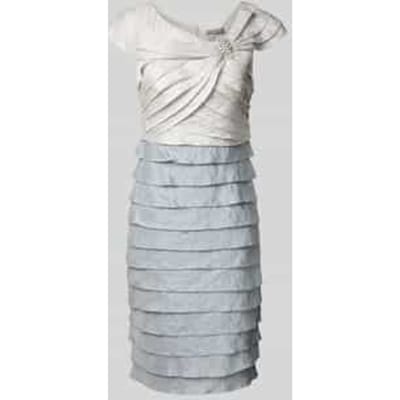 Cocktailjurk met labeldetail