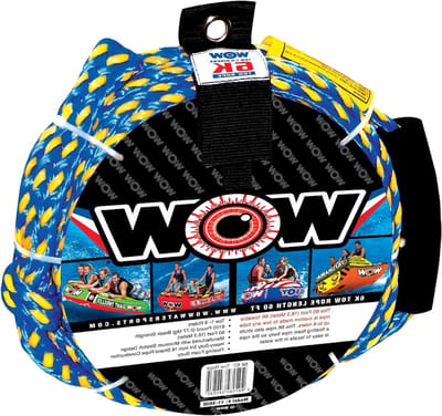 Sleeptouw Watersport - Waterski koord - Boot watersport - Minimale rek - 60-Feet - Blauw