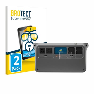 BROTECT - Screenprotector voor DJI Power 1000 - Folie Beschermfolie transparant 2 Stuks