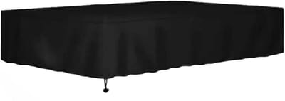 Biljarttafelhoes - Pooltafel bescherming - Tafel beschermen - Waterdicht en robuust - 7 voet - Zwart