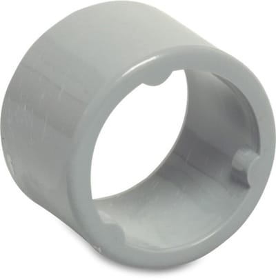 VERLOOPRING PVC-U 32 MM X 40 MM LIJMMOF X SPIE GRIJS KOMO