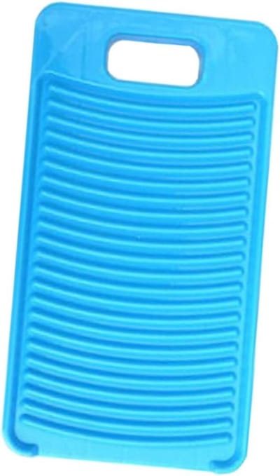 Antislip Wasbord - Handwas Plank - Kleding Wassen - Compact Lichtgewicht - 28x15.5cm - Blauw