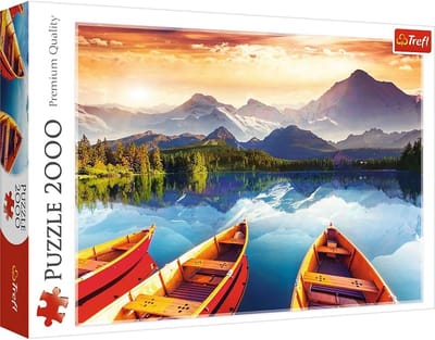 2000 Delen Crystal Lake Puzzel voor Volwassenen en Kinderen vanaf 12 Jaar