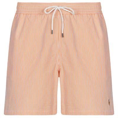 Zwembroek Polo Ralph Lauren SHORT DE BAIN TRAVELER CLASSIQUE EN SEERSUCKER