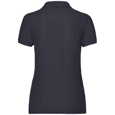 Fruit of the Loom Dames/dames Dame Fit Piqué Polo Shirt (Deep Navy)