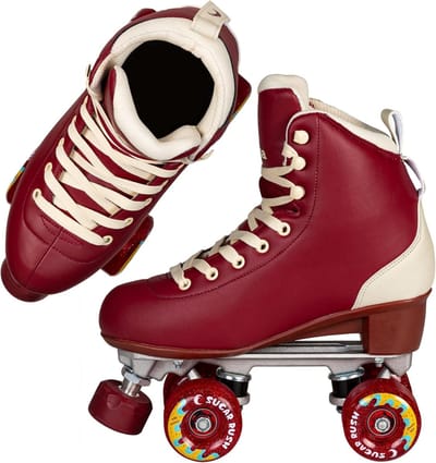 Cozy Wine Skates - Dansschaatsen Lifestyle - Stijlvol Bewegen - Hoge Kwaliteit Componenten - 59 Millimeter Wielen - Rood