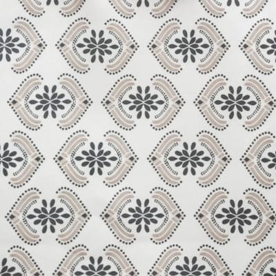 Atmosphera Tafelkleed Maroccan - 240 x 140 cm - grijs met oosterse print - polyester - Tafellakens - Suikerfeest - Eid-al-Fitr
