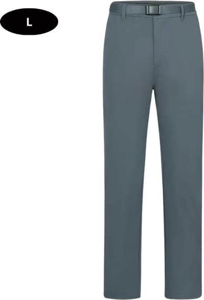 Bovista Golfbroek Heren - Golfkleding - Golfen - Golf Accessoires - Nette Pantalon - Donkergrijs L - Maat 50