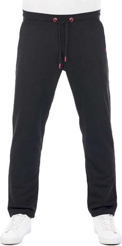 riverso Heren Joggingbroek RIVGuido regular/straight Zwart S Volwassenen Vrijetijdsbroek heren