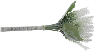 Bruiloft Boeket - Zijde Bloemdecor - Feestdecoratie - Levensecht Uiterlijk - 31x11x9 cm - Wit