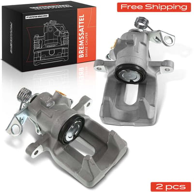 Frankberg 2x Remklauw Achteras voor Opel Crossland X Peugeot 1007
