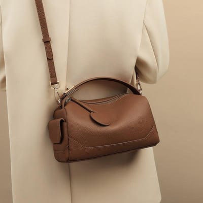 Tassen voor Dames met Herfst- en Winter Crossbody Veelzijdige Handtassen Populair Echte Leer Grote Capaciteit High-end Nieuwe Commutertas van dit Jaar brown
