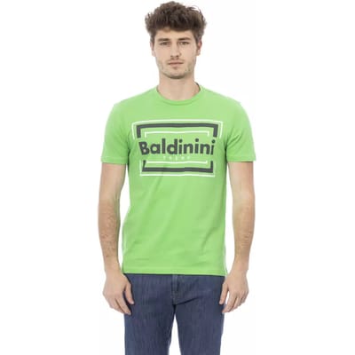Box Logo T-shirt Limoengroen