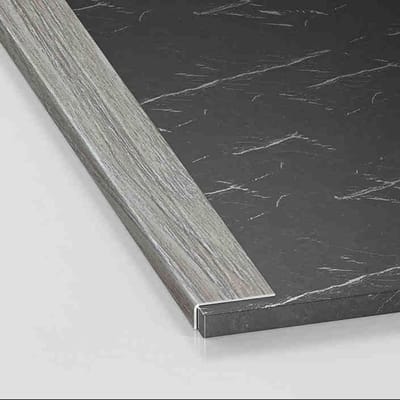 Aluminium Profiel - Trapneus Randlijst - Vloeren Afwerken - Krasbestendig Duurzaam - 270 cm Lengte - Grijs