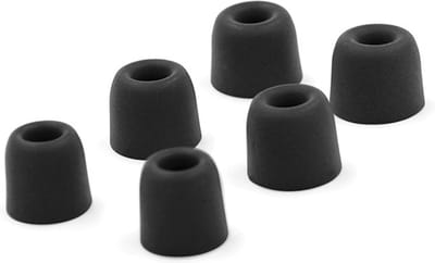 Somstyle Vervangende Oordopjes Set - Reserve Tips - Zacht Schuim - 6 Stuks ( S, M & L) - Zwart