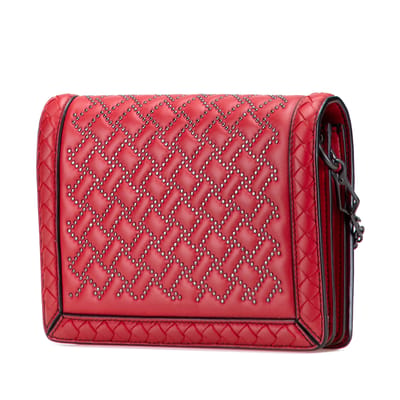 Gequilted Studded Schoudertas