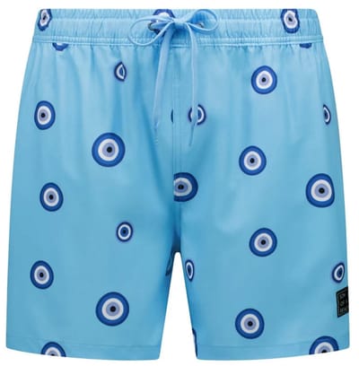 Son of a Beach - Blauw Oog Jongens Zwembroek - maat 74-80 - Blauw