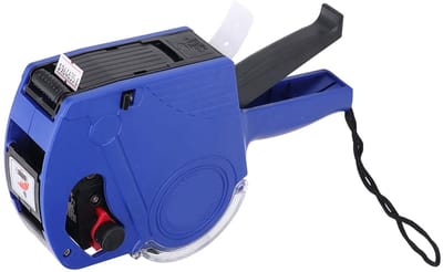 Allecto - Handmatige Etiketteermachine - Prijsetiketmachine - Eenvoudige bediening - Blauw - Draagbare prijsmarkeringstool - Efficiënt en gebruiksv...