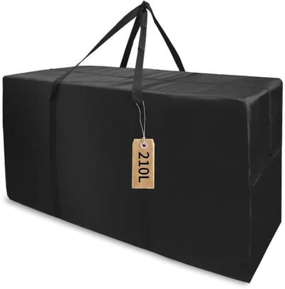 Dailygoods- Opbergtas 210L Waterdicht - Extra Grote Opbergtas - Verhuiszak met Handvatten - Kledingopbergtas - Dekbedden - Duurzaam Oxford-doek - Verhuisdoos