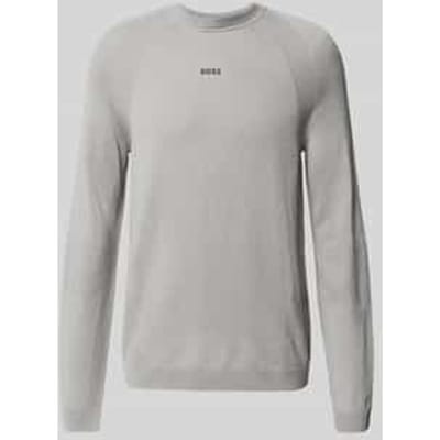 Regular fit gebreide pullover met wol