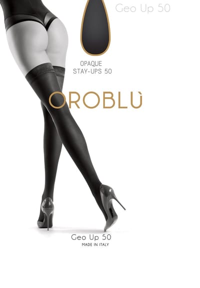 Oroblu Bas Chic Up Kousen Denier 50 - Moka - Maat S