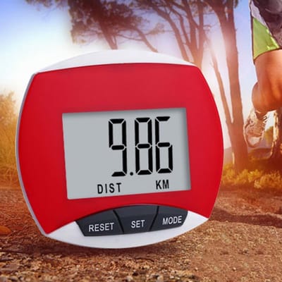 Stappenteller - Activiteitentracker - Wandelen Hardlopen - Nauwkeurige Meting - Compact Formaat - Willekeurige Kleur