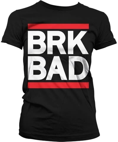 Breaking Bad Dames Tshirt -S- BRK BAD Zwart