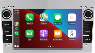 Davilon CarPlay voor Opel Astra | Corsa | Zafira | 2000 t/m 2013 | Android 13 | Draadloos Apple Carplay & Android Auto | 2GB + 32GB | 8-Core processor | Davilon | 2025 model | 2000 2001 2002 t/m 2010 2011 2012 2013 | Bluetooth & Wifi