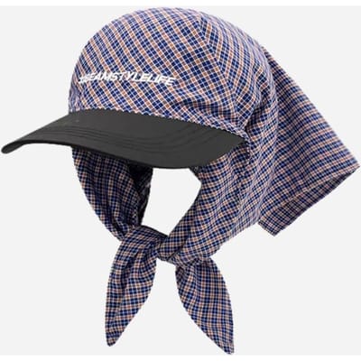 Mode Ademende Sjaal Hoed UV-bescherming Sterrenprint Zonnehoed Zonbescherming Koreaanse Stijl Baseballpet Zomer gray